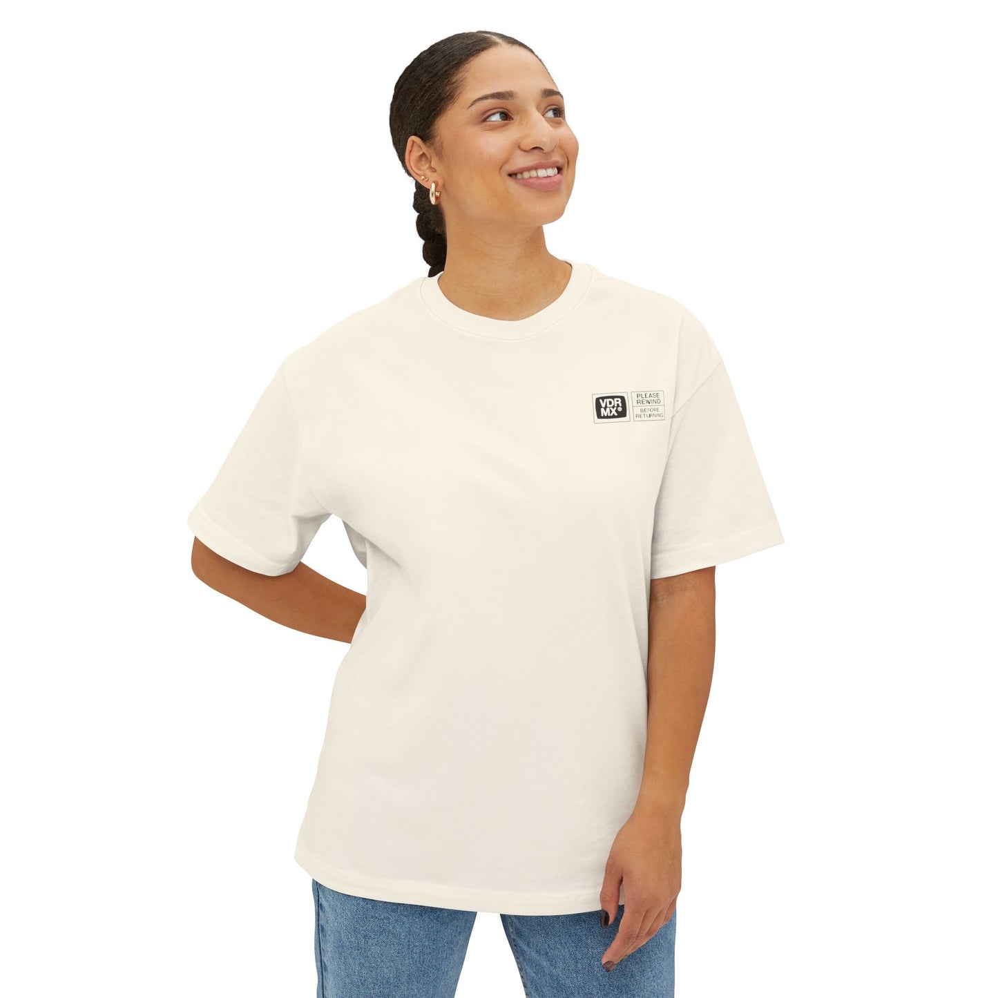 Please Rewind - Unisex Oversized Tee | CINEMA CLUB by Threz_