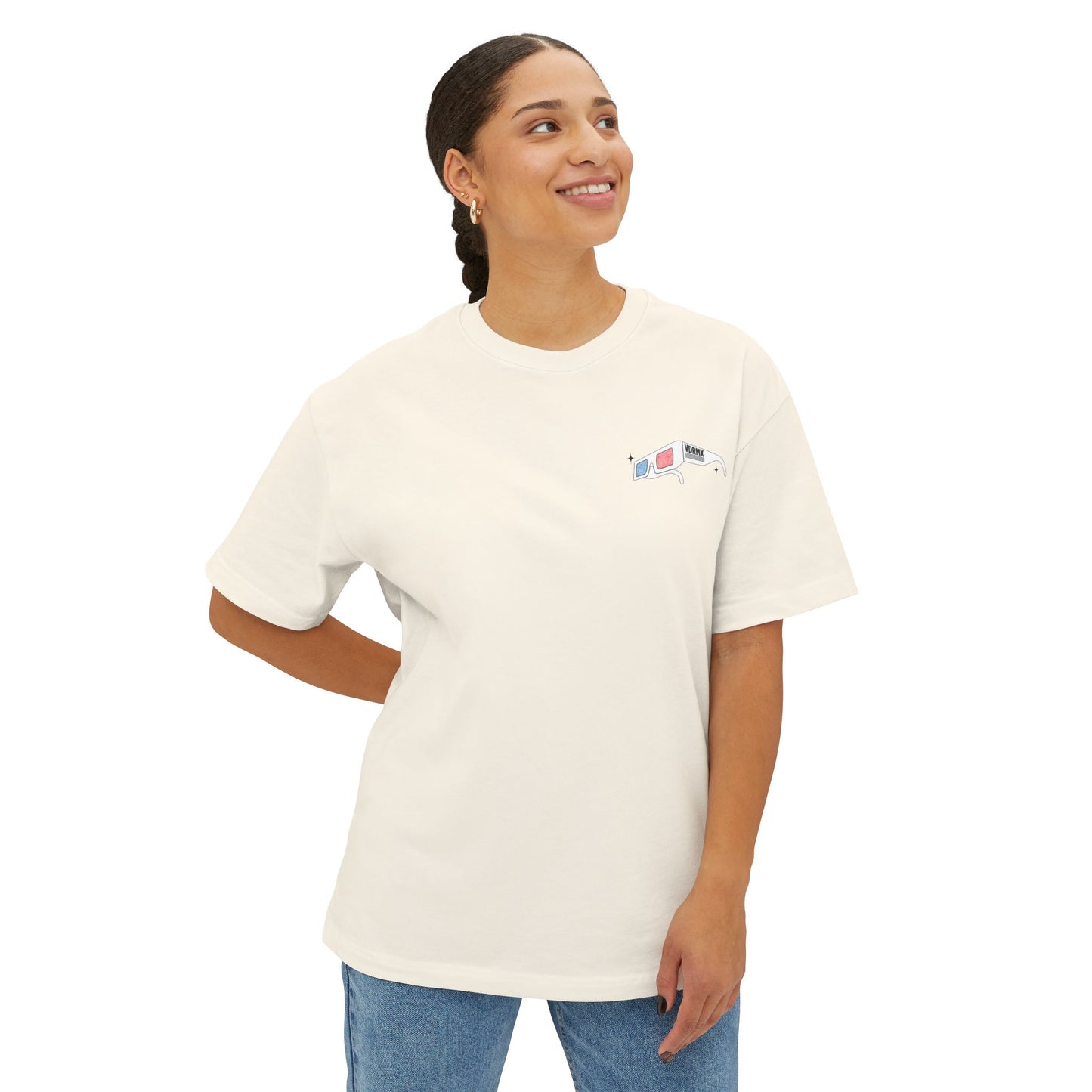 3D Movie - Oversized Boxy Tee | CINEMA CLUB by Threz_