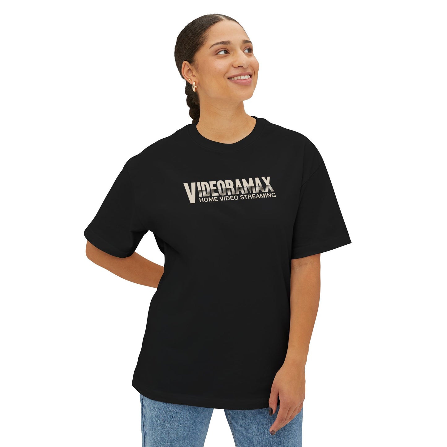 Home Video Streaming - Unisex Oversized Tee | CINEMA CLUB by Threz_