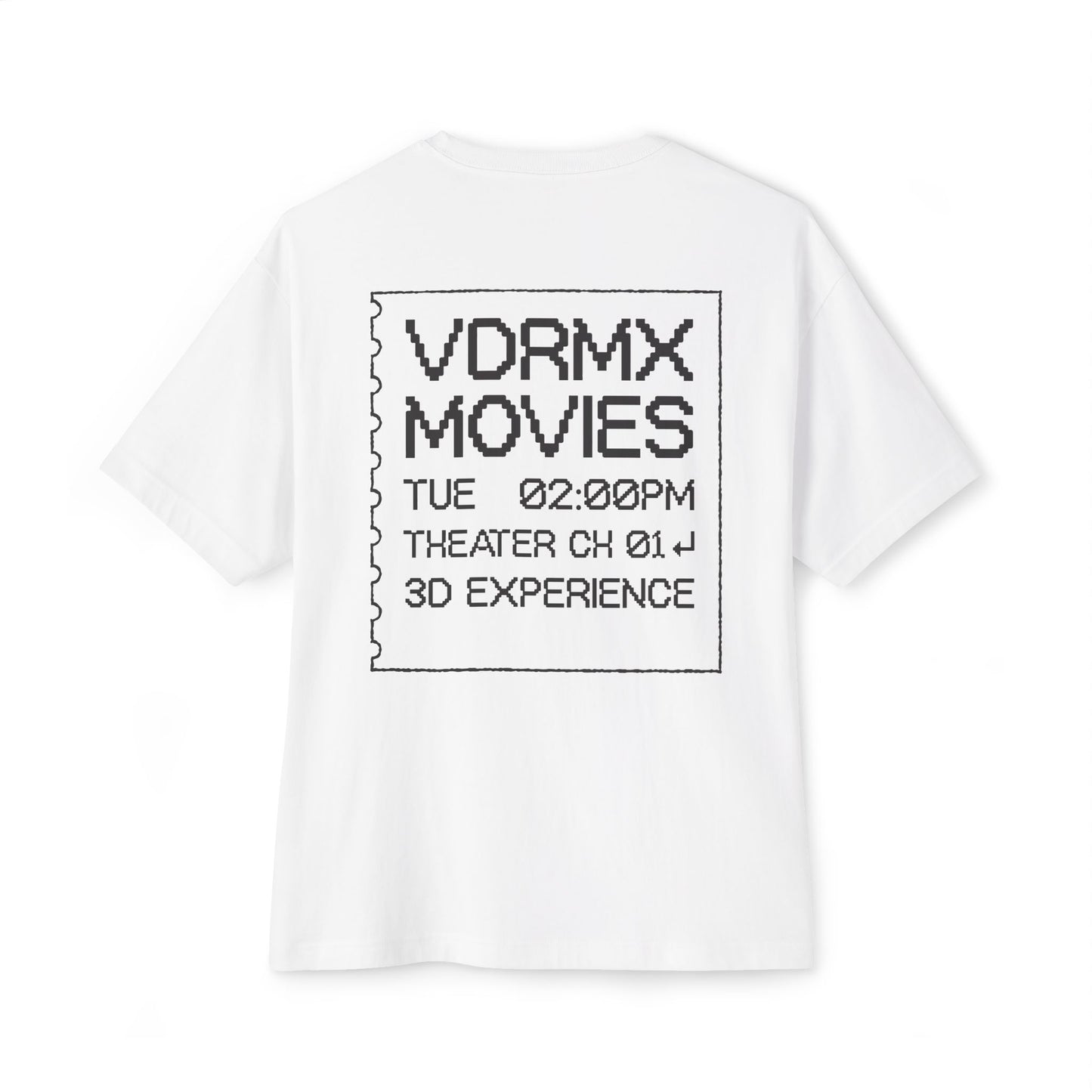 3D Movie - Oversized Boxy Tee | CINEMA CLUB by Threz_