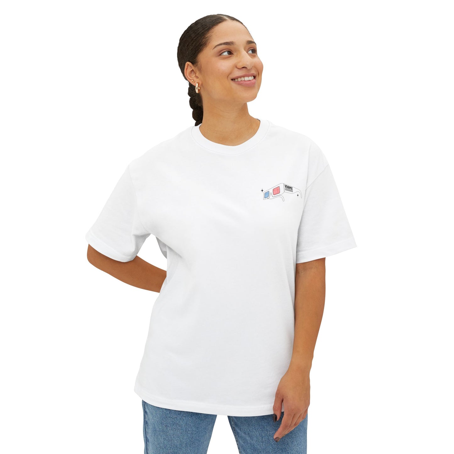 3D Movie - Oversized Boxy Tee | CINEMA CLUB by Threz_