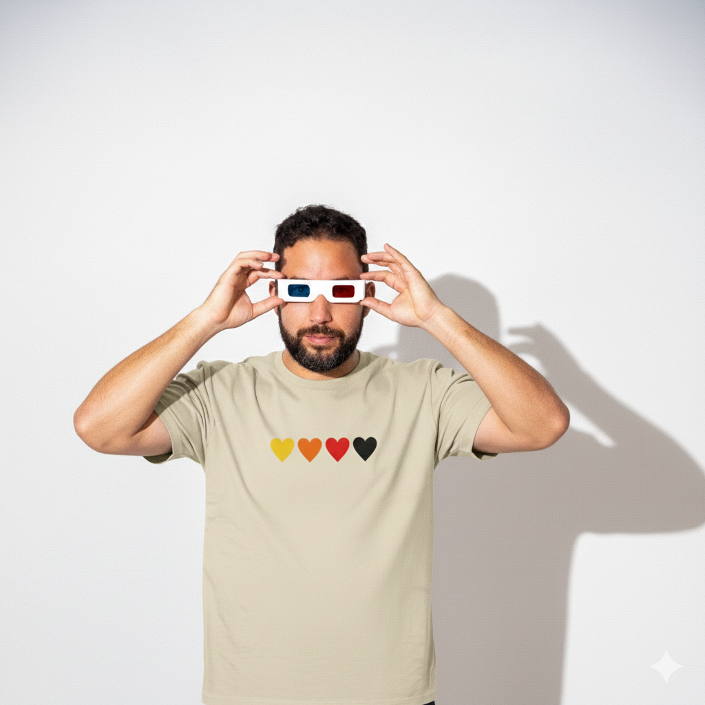 VDRMX- VIDEORAMIX HEARTS - EDICIÓN ESPECIAL - Cotton Tee