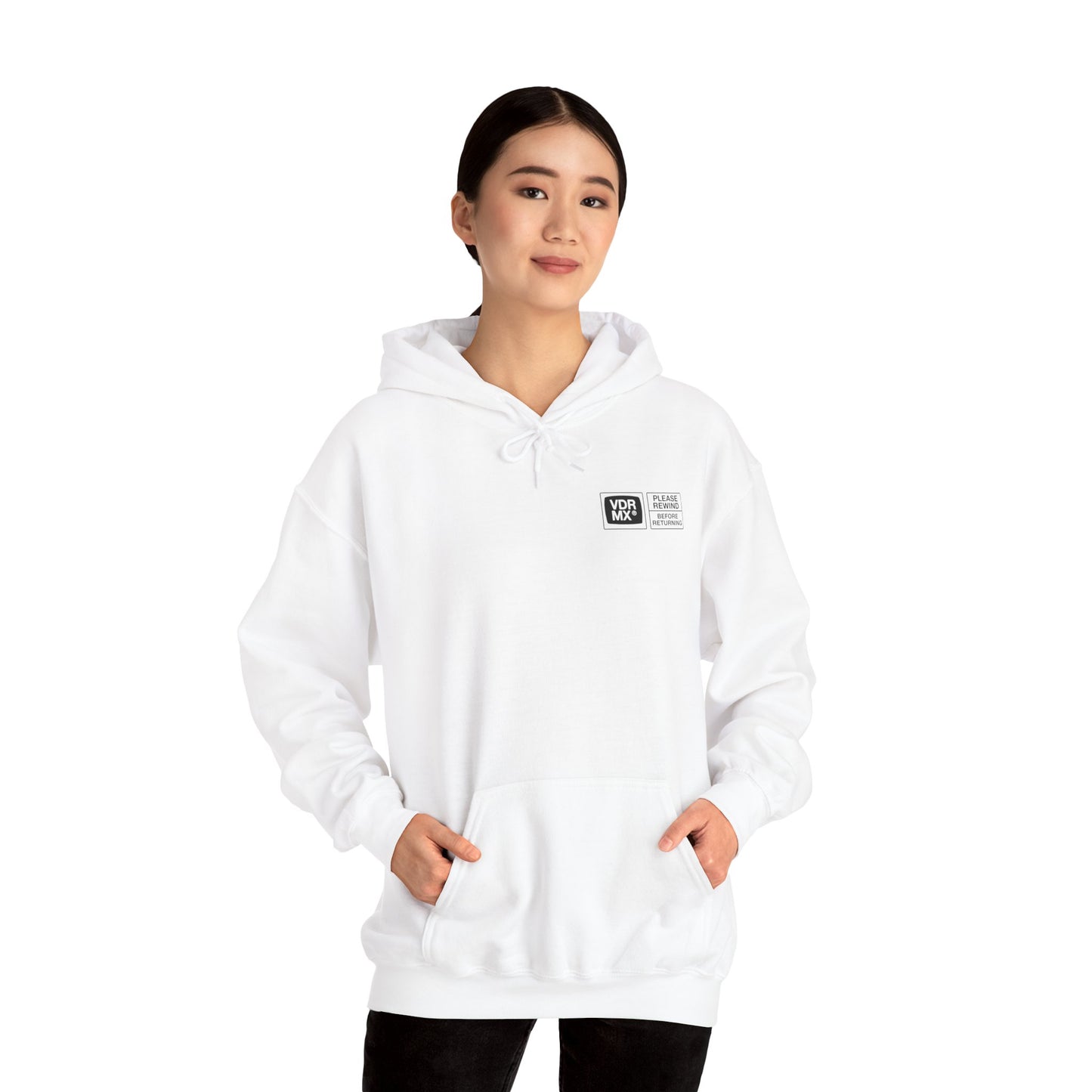 Please Rewind - Unisex Heavy Blend Hoodie | CINEMA CLUB by Threz_