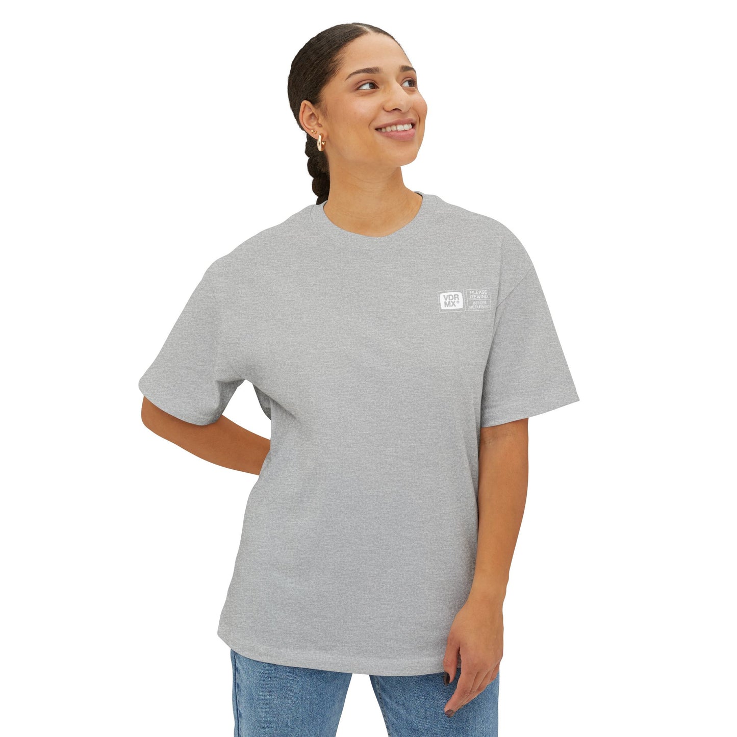 Please Rewind - Unisex Oversized Tee | CINEMA CLUB by Threz_
