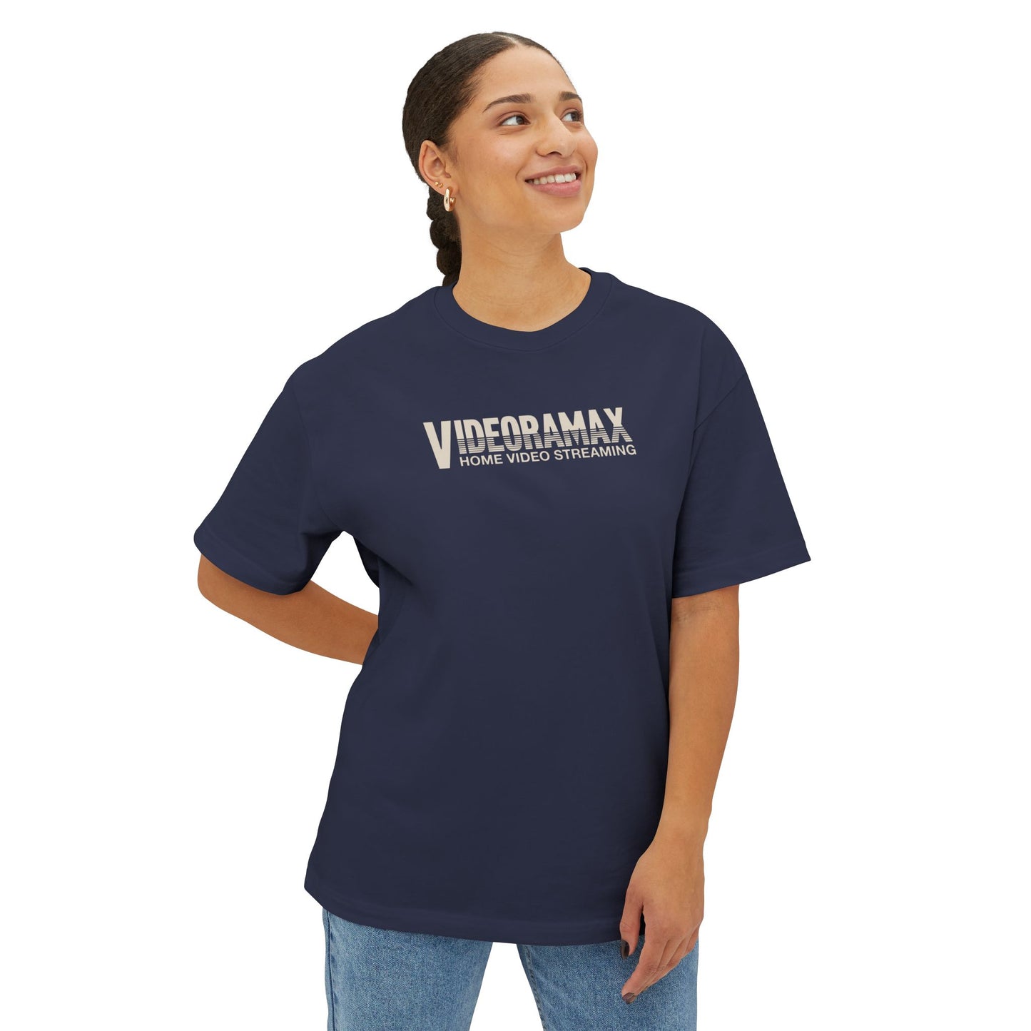 Home Video Streaming - Unisex Oversized Tee | CINEMA CLUB by Threz_