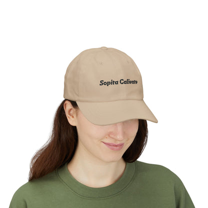 Sopita Caliente - Classic Dad Cap (Black Logo) | CINEMA CLUB by Threz_