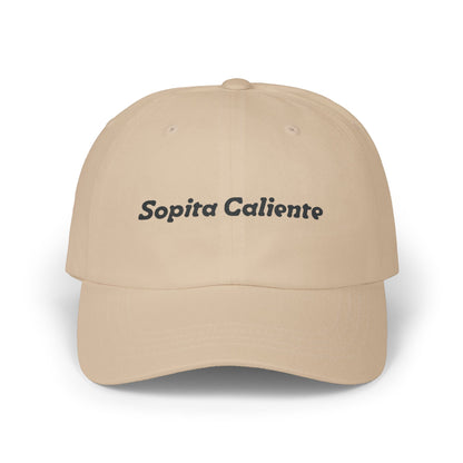 Sopita Caliente - Classic Dad Cap (Black Logo) | CINEMA CLUB by Threz_