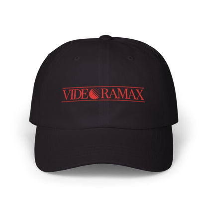 Videoclub 8-Bits Style - Classic Dad Cap (Red Logo) | CINEMA CLUB by Threz_